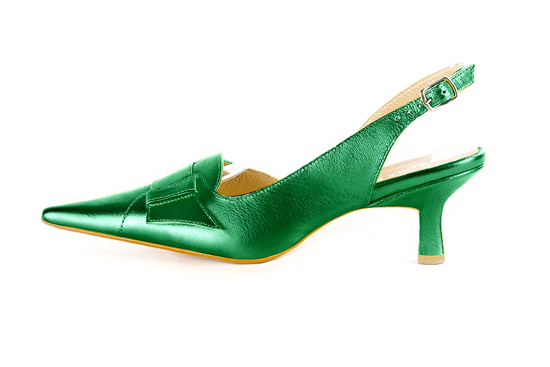 Emerald green slingback on sale shoes